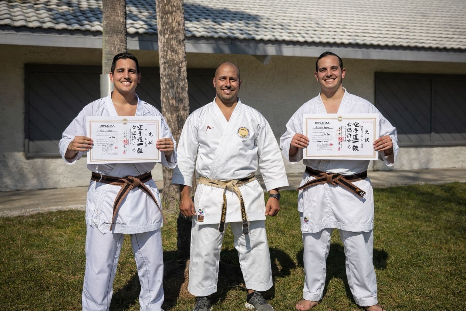 Instructors with diplomas