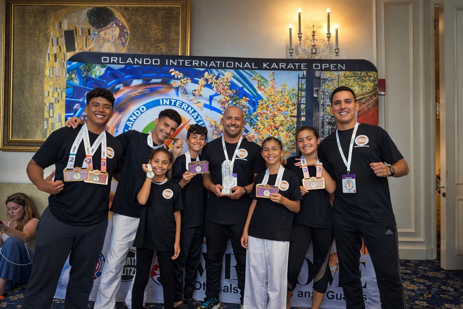 Team at Orlando International Karate Open